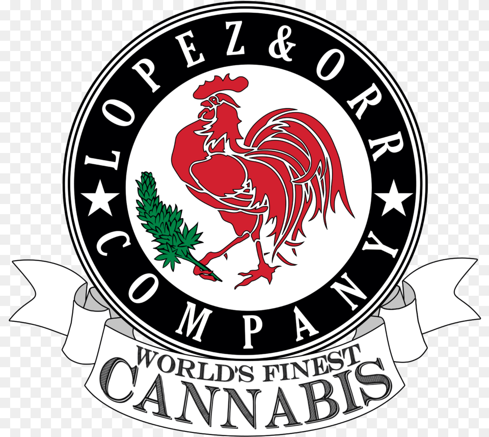 Lopez And Orr Cannabis, Logo, Emblem, Symbol, Animal Png