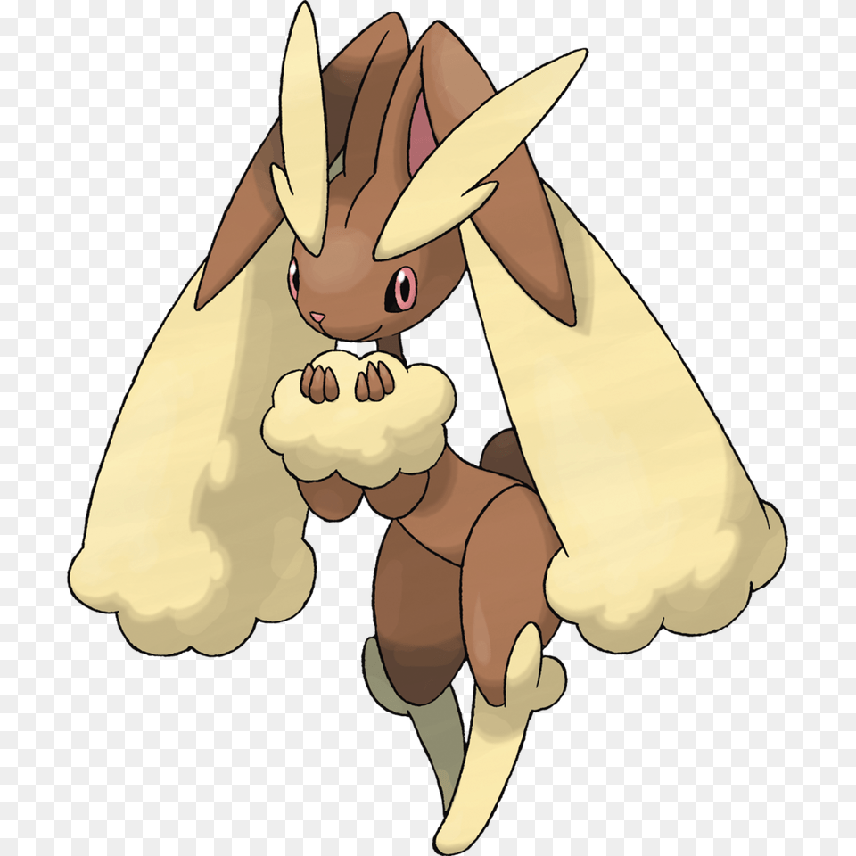 Lopunny, Baby, Person, Cartoon, Face Free Transparent Png