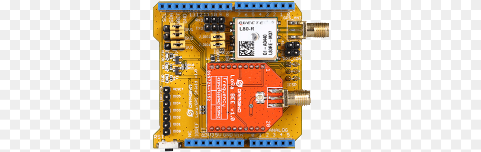 Loragps Shield For Arduino Lora Gps Shield For Arduino, Electronics, Hardware, Computer Hardware, Qr Code Free Transparent Png