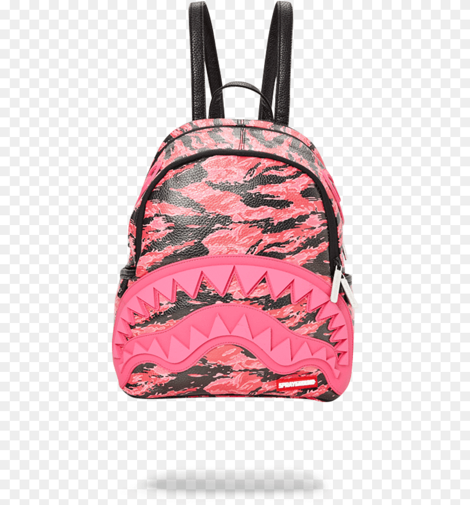 Lorax Trees Sprayground Bags Accessories Pink Backpack, Bag, Handbag, Purse Png Image