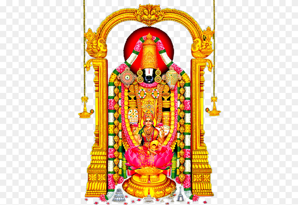 Lord Bala Ji Lord Venkateswara Images, Church, Altar, Architecture, Building Png Image