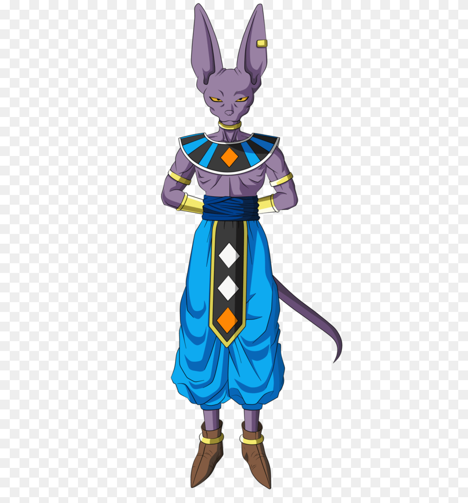Lord Beerus Lord Beerus Dragon Ball Dragon And Lord, Person, Clothing, Costume, Adult Png