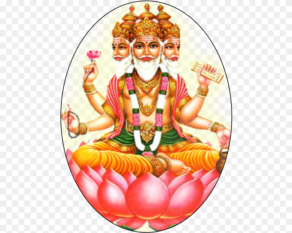 Lord Brahma Brahma Hindu God, Photography, Woman, Wedding, Person Free Png Download