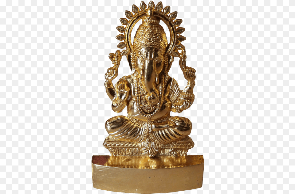 Lord Ganesh Download Statue, Bronze, Treasure, Art, Gold Png Image