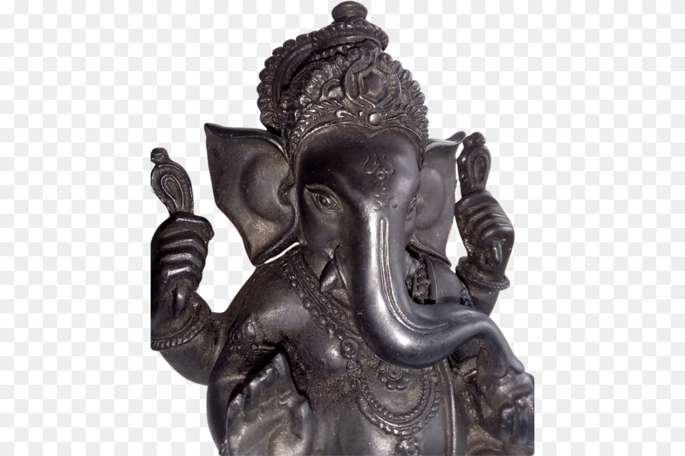 Lord Ganesh Ji Black Murti Statue, Bronze, Adult, Bride, Female Free Png