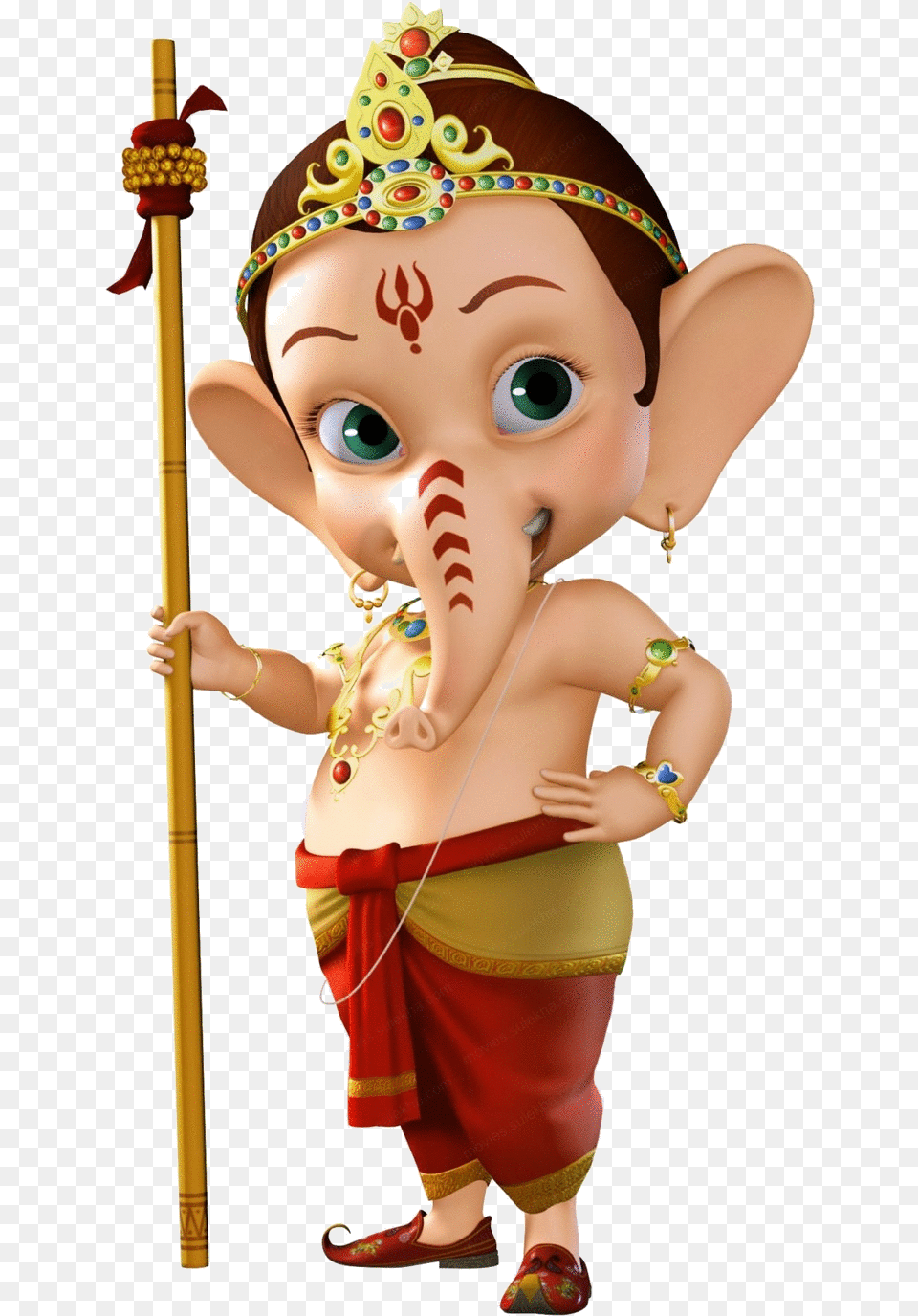 Lord Ganesh Pics Child Ganesh, Baby, Person, Face, Head Png Image