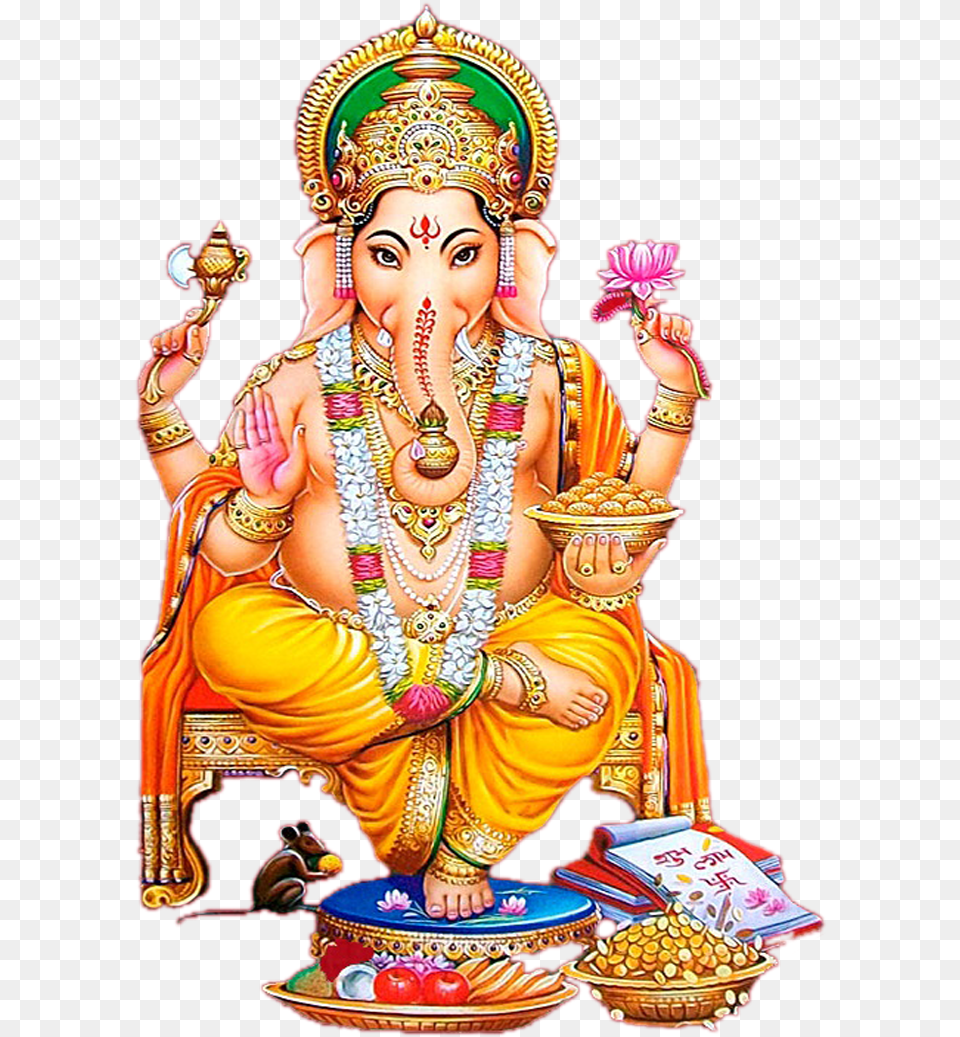 Lord Ganesha And Lord Ganesha Clipart Ganesh God, Adult, Wedding, Person, Woman Png