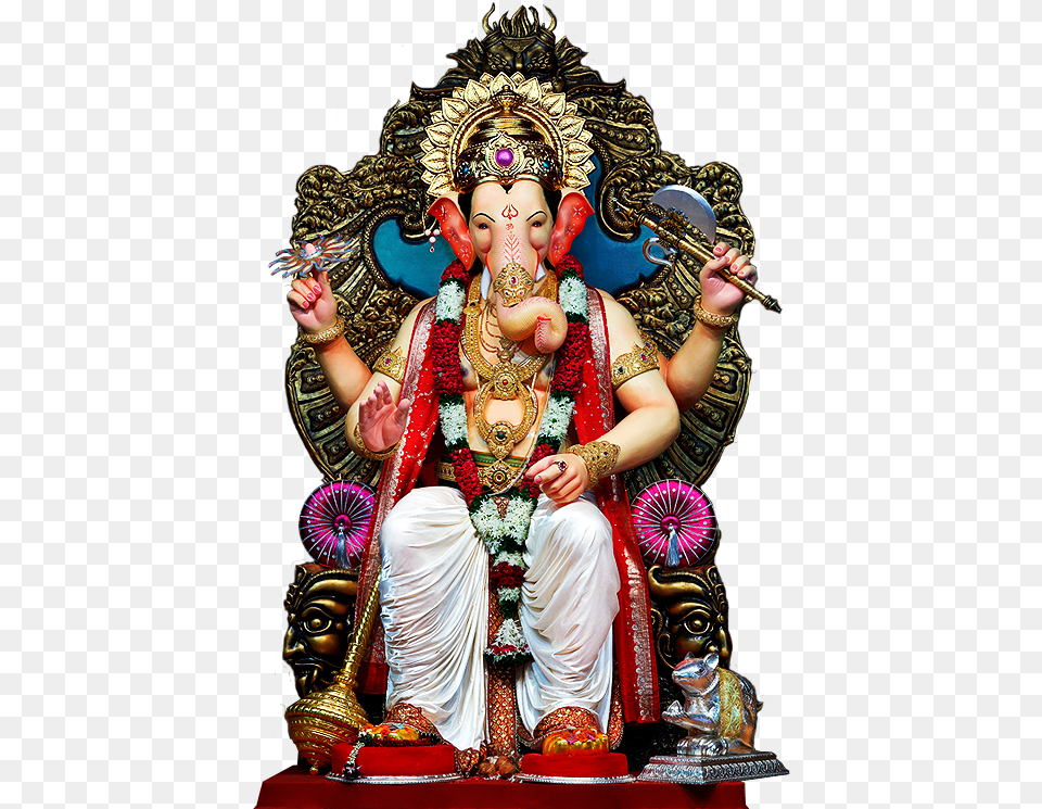 Lord Ganesha Pic Ganpati Bappa Images Adult, Wedding, Person, Woman Free Png Download
