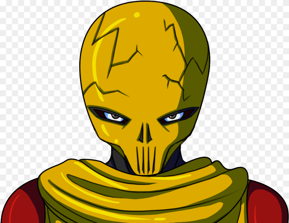 Lord Gold Skull Cartoon, Alien, Person, Face, Head Png