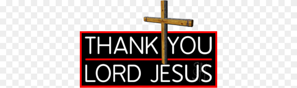 Lord Jesus Neon Sign Cross Got Life Questions Glq, Symbol Free Transparent Png