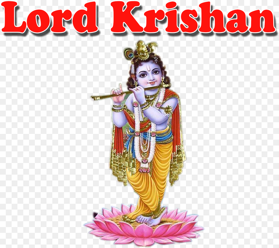 Lord Krishan Transparent Krishna God Images Hd, Woman, Adult, Bride, Wedding Png Image