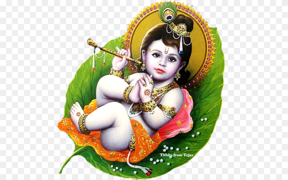 Lord Krishna, Baby, Person, Face, Head Png Image