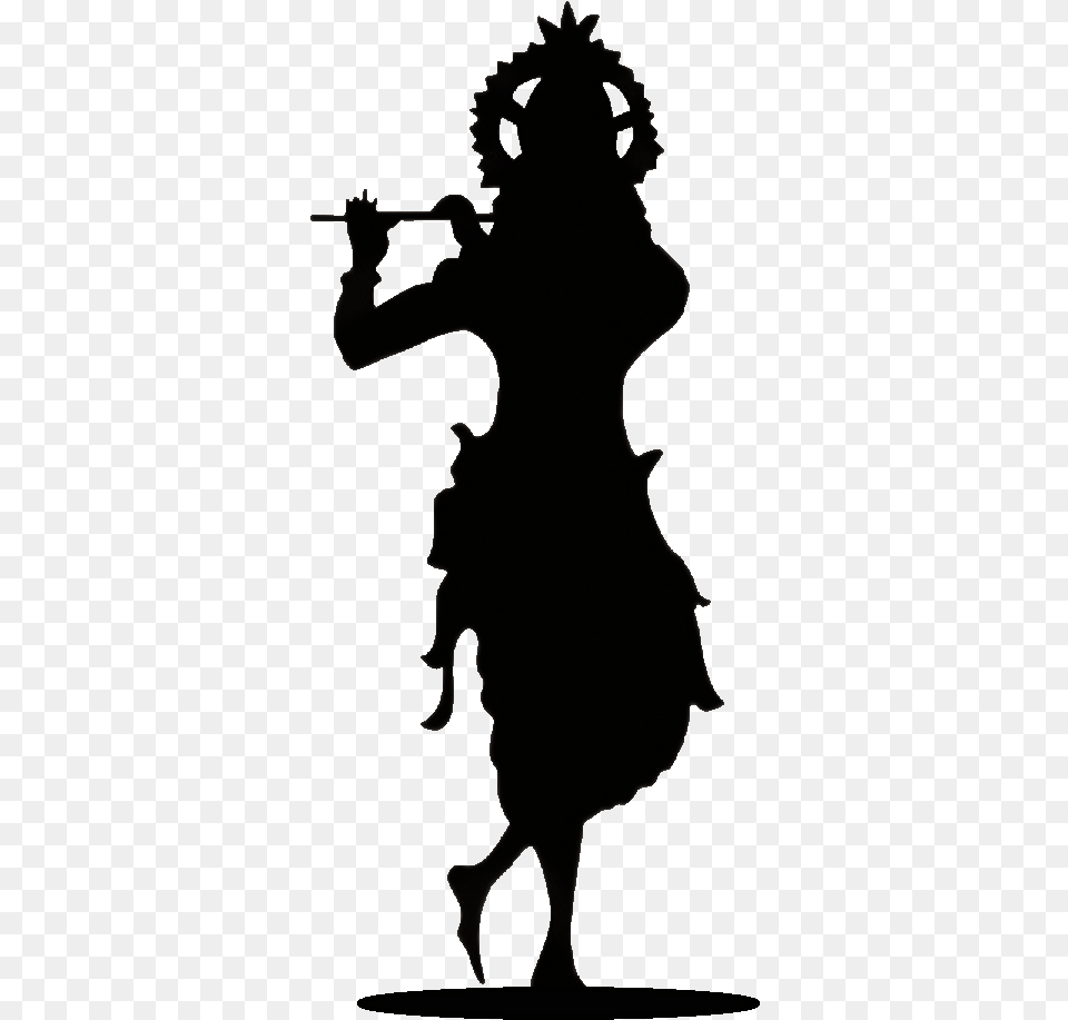 Lord Krishna Black And White Download Krishna Black And White Hd, Silhouette, Person, Head Free Png