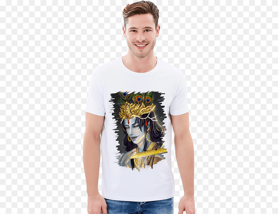 Lord Krishna T Shirt Lord Krishna T Shirt, Clothing, T-shirt, Boy, Male Free Png