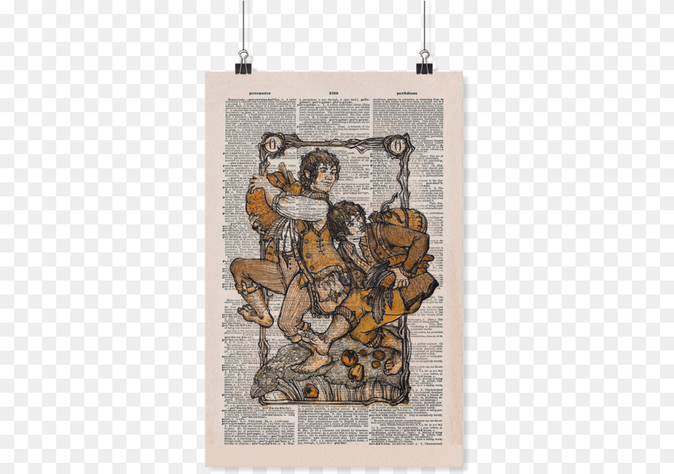 Lord Of Ring Tarot, Text, Newspaper, People, Person Png Image