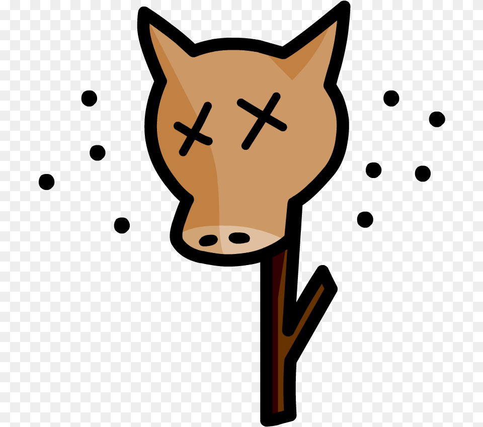 Lord Of The Flies Pig Head, Snout, Animal, Deer, Mammal Free Transparent Png