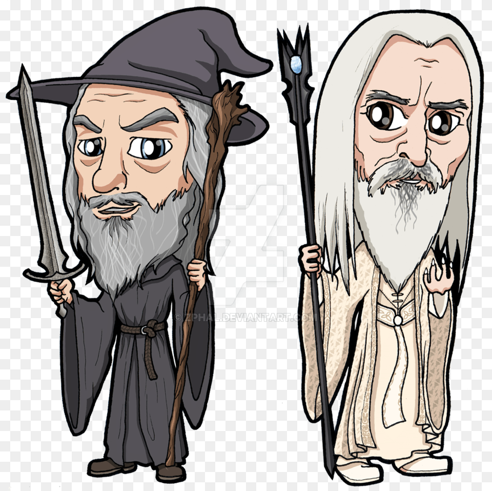 Lord Of The Rings Clipart Gandalf, Person, People, Adult, Man Png