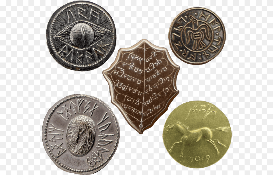 Lord Of The Rings Coin Set Lord Of The Rings Coins, Money, Nickel Free Png
