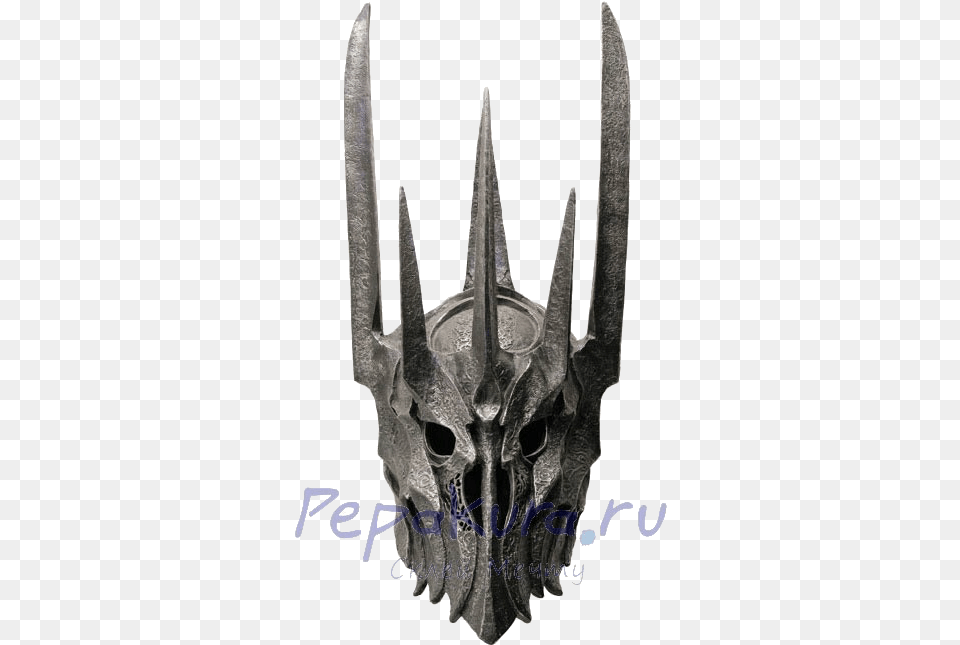 Lord Of The Rings Sauron Mask, Weapon, Trident Png