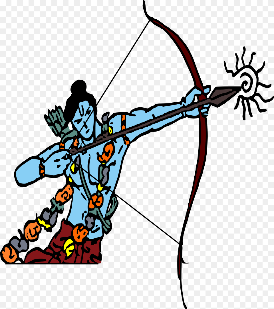 Lord Rama Transparent Images, Weapon, Bow, Person, Archery Png