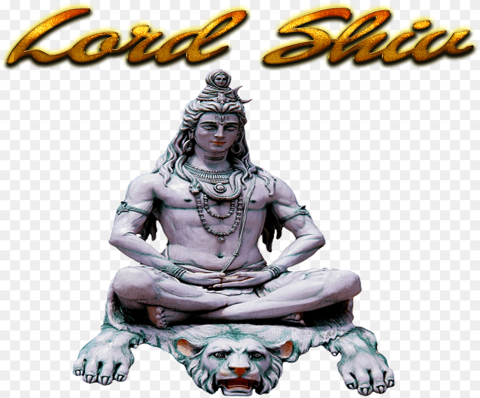 Lord Shiv Background Mahadev Photos Hd, Person, Art, Face, Head Png