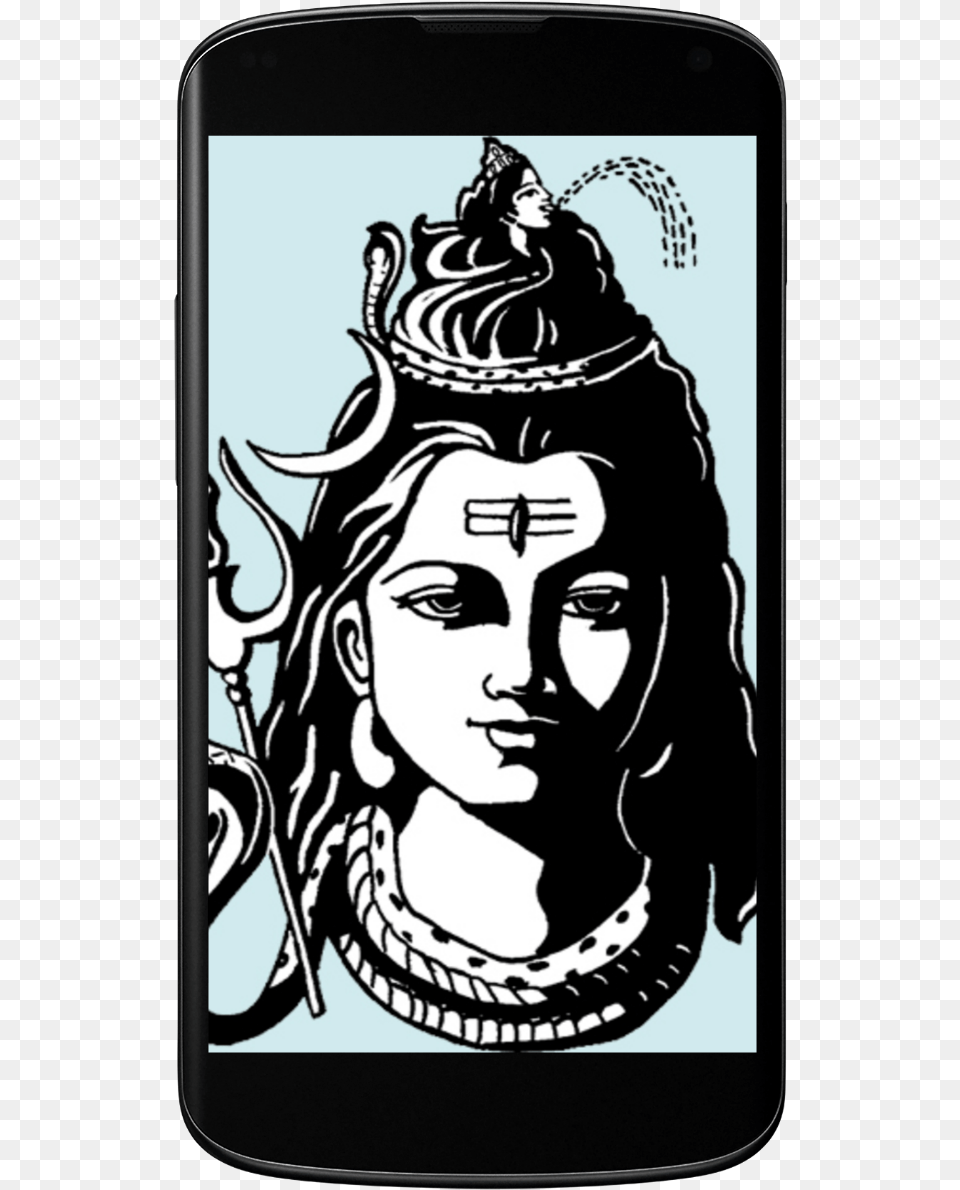 Lord Shiva Black And White, Adult, Female, Person, Woman Png
