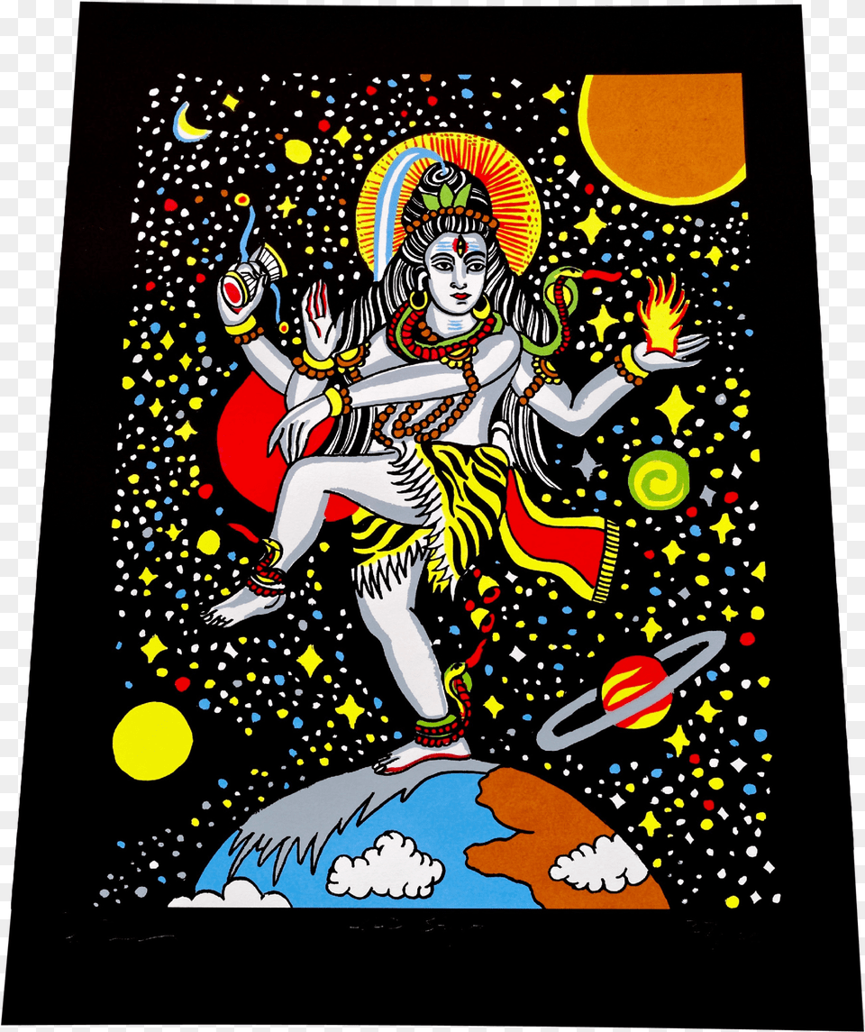 Lord Shiva Full Color Decal Meditation Yoga Sticker Colored Yoga, Art, Modern Art, Person, Painting Free Transparent Png