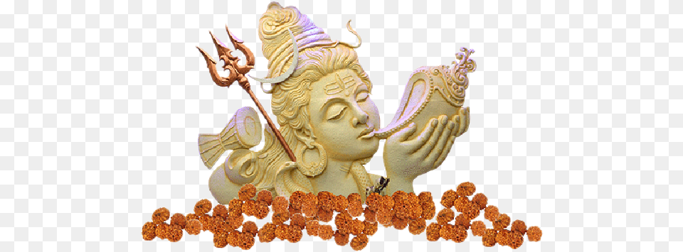 Lord Shiva Rudraksha Beads Shiva, Face, Head, Person, Adult Free Png Download
