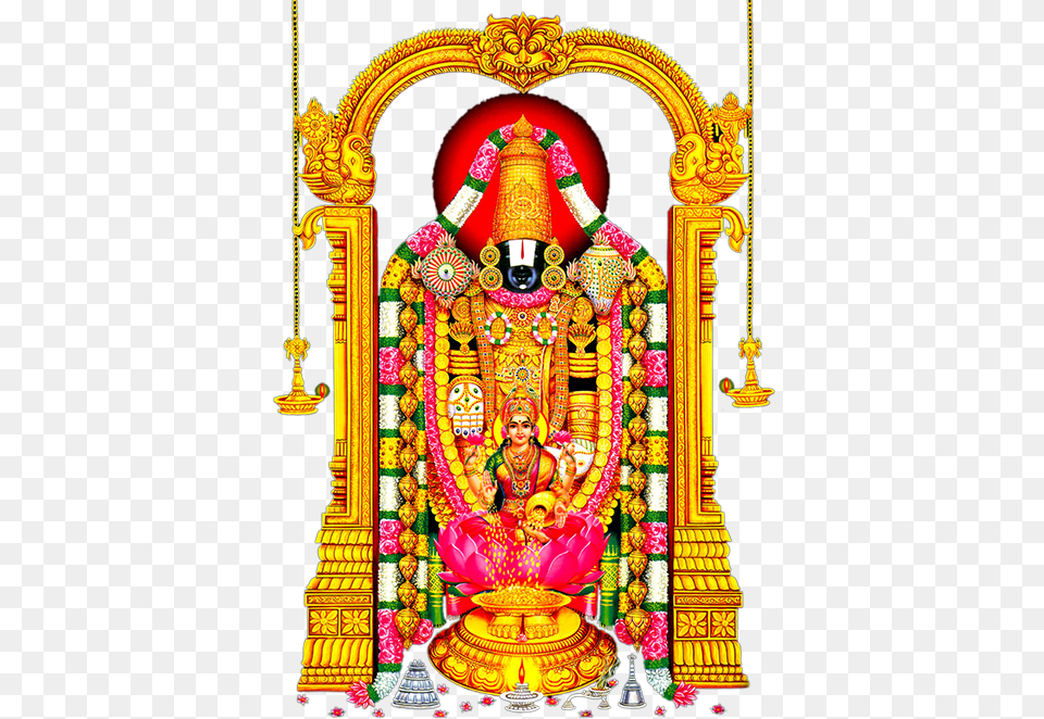 Lord Venkateswara, Church, Altar, Architecture, Building Png Image