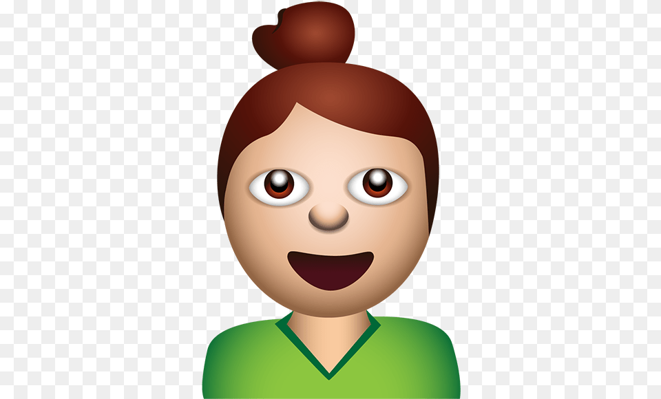 Loreal Garnier Illustrated Messaging Sticker Emoji Cartoon, Person, Face, Head, Portrait Free Png Download
