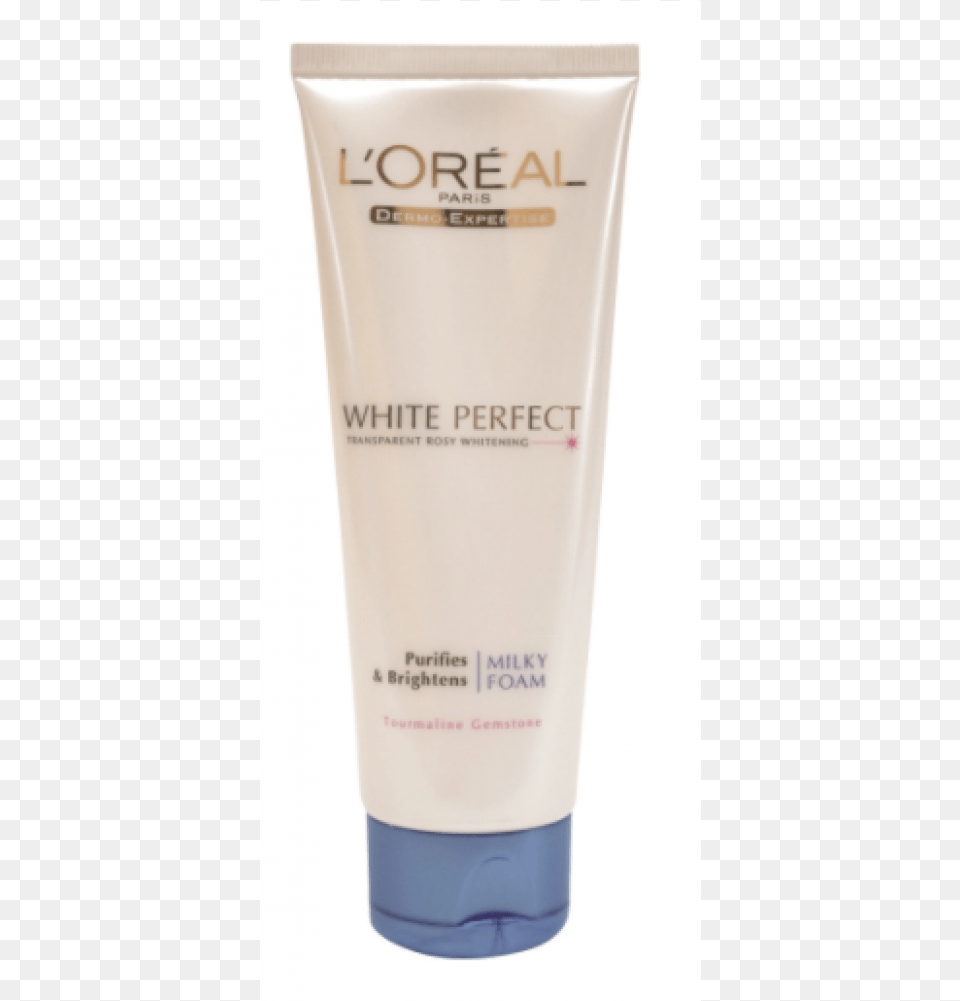 Loreal White Perfect Purifying Amp Brightening Milky L39oreal Paris White Perfect Milky Foam, Bottle, Lotion, Shaker, Cosmetics Free Png