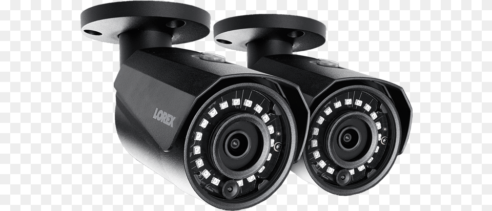 Lorex 4mp Hd Ip Lnb4421 Lnb4421w 2 Pack Bullet Camera Lorex 2k Hd Ip Security Camera System, Electronics, Video Camera, Car, Transportation Png Image