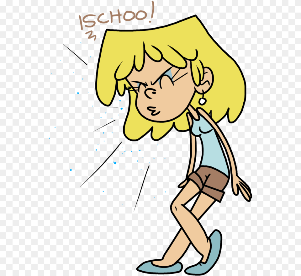 Lori Loud Sneezes By Psfforum, Book, Comics, Publication, Person Png