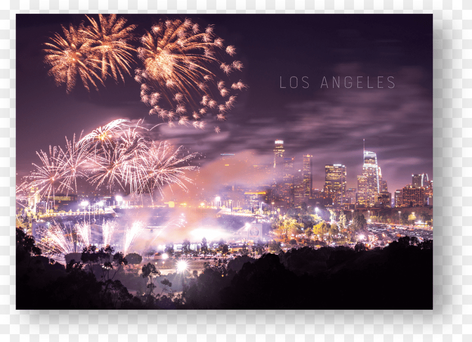 Los Angeles 6 Journal Fireworks Free Png