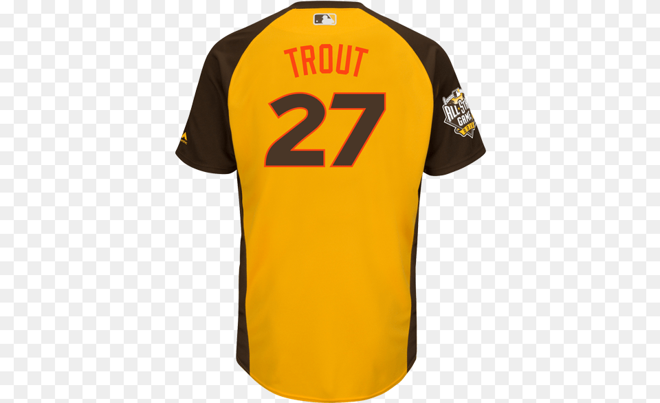 Los Angeles Angels Mike Trout All Star Jersey, Clothing, Shirt, T-shirt Free Png