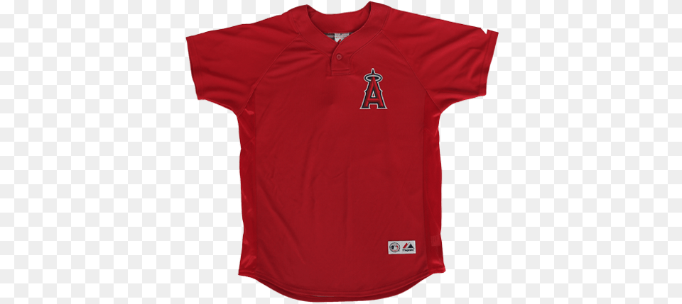 Los Angeles Angels Of Anaheim Youth Coolbase Bp Jersey Active Shirt, Clothing, T-shirt, Blouse Free Png