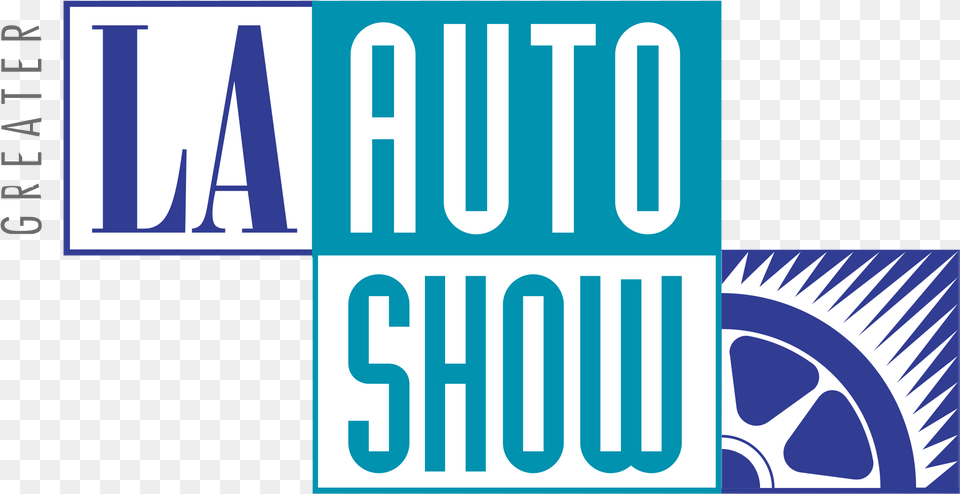 Los Angeles Auto Show 2018 Logo, Spoke, Machine, Vehicle, Transportation Free Png Download