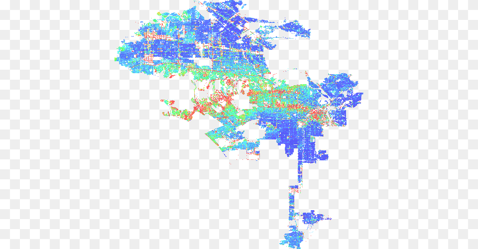 Los Angeles California Profile Los Angeles Income Distribution, Chart, Plot, Map, Atlas Png