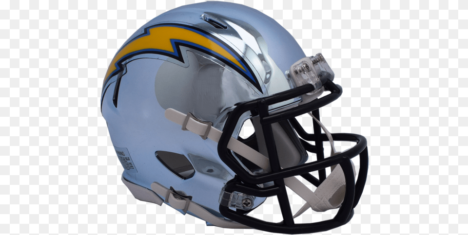 Los Angeles Chargers Chrome Riddell Speed Authentic Chargers Helmet, American Football, Football, Football Helmet, Sport Free Png Download