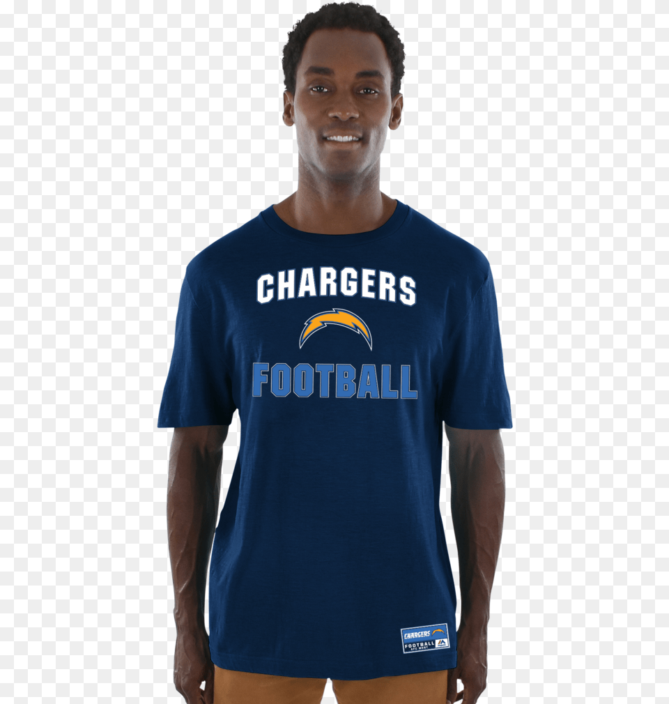 Los Angeles Chargers Majestic Navy Blue Line Men39s Majestic Heathered Burgundy Washington Redskins, Clothing, Shirt, T-shirt, Adult Free Png