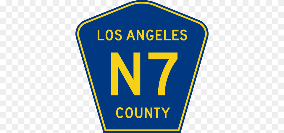 Los Angeles County N7 Suffolk County Route, Sign, Symbol, Logo, Badge Free Png Download