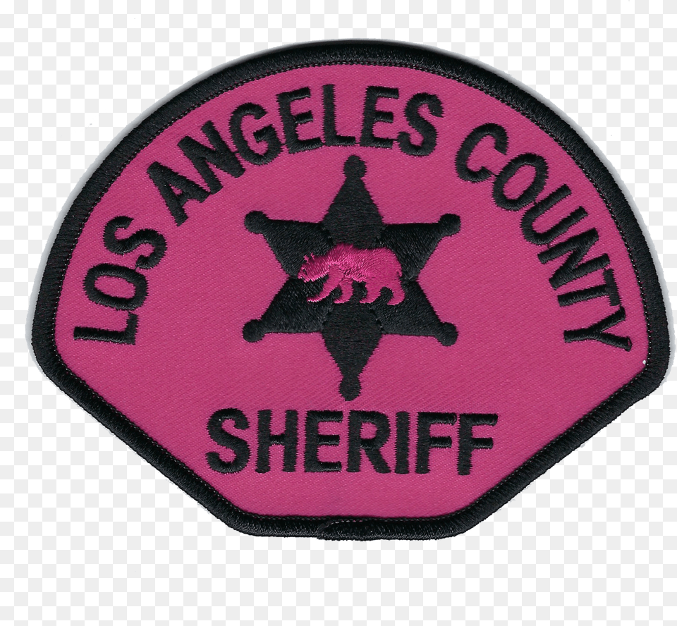 Los Angeles County Sheriff Pink Patch 2018, Badge, Logo, Symbol Free Png Download