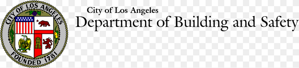 Los Angeles Department Of Building And Safety Header La Department Of Building And Safety Logo, Badge, Symbol, Animal, Bird Png Image