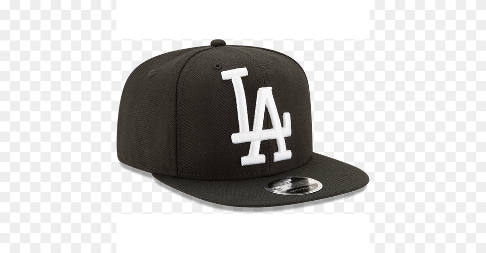 Los Angeles Dodgers Black Logo Grand New Era 9fifty Black La Dodgers Trucker Hat, Baseball Cap, Cap, Clothing Free Png Download