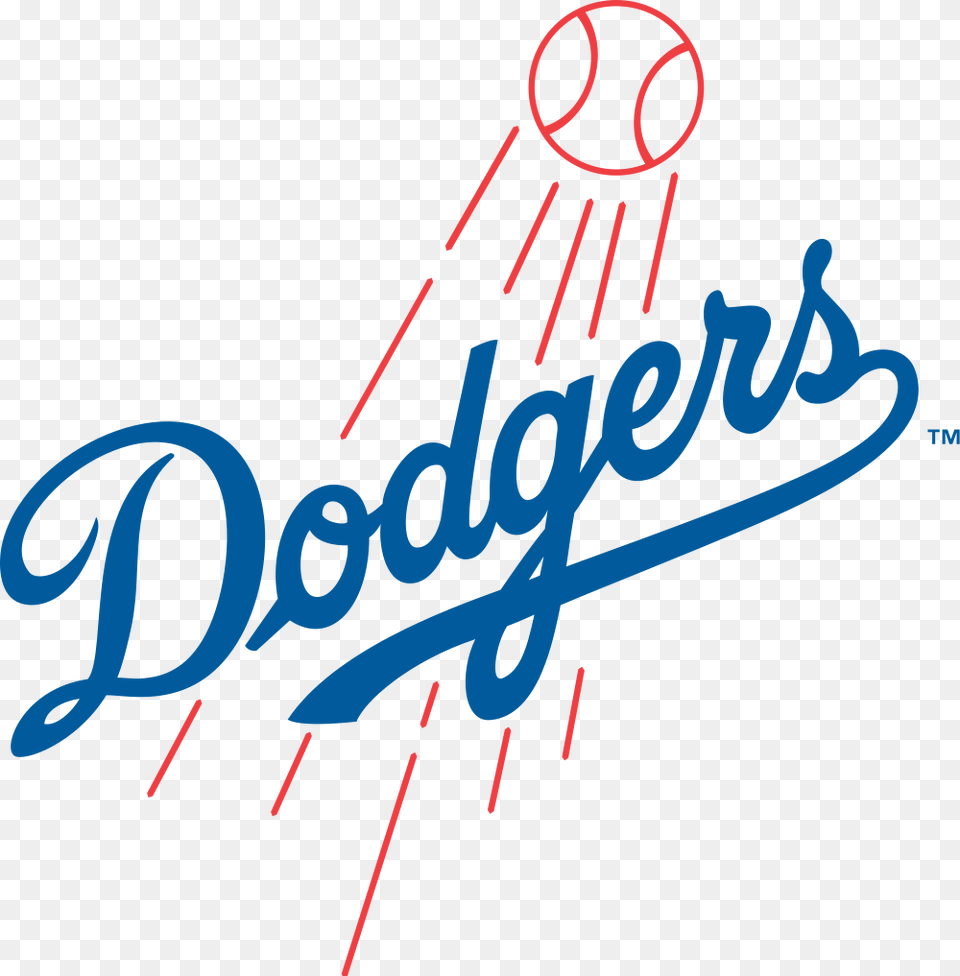 Los Angeles Dodgers Logo, Light, Text Free Png Download