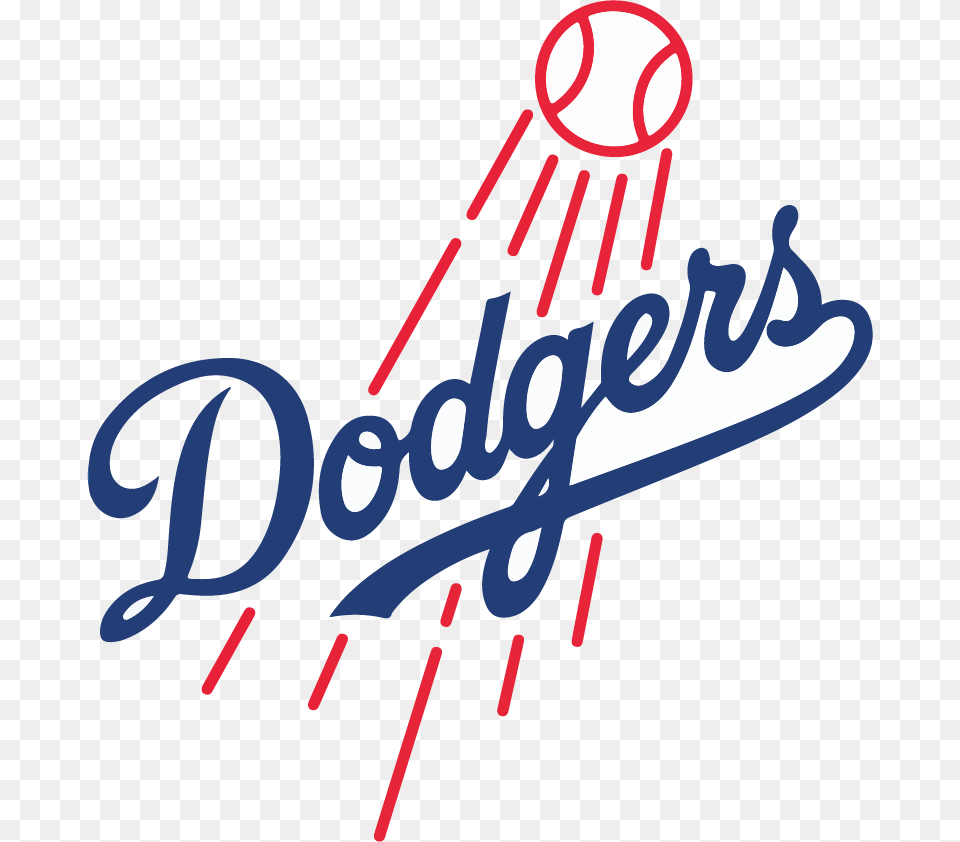 Los Angeles Dodgers Logo Dodger Logos, Text, Handwriting, Dynamite, Weapon Png