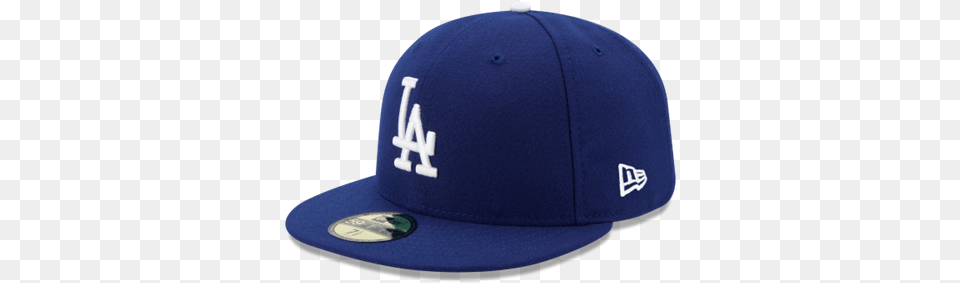 Los Angeles Dodgers New Era Blue Game Authentic Blue Dodgers Hat, Baseball Cap, Cap, Clothing, Hardhat Free Transparent Png