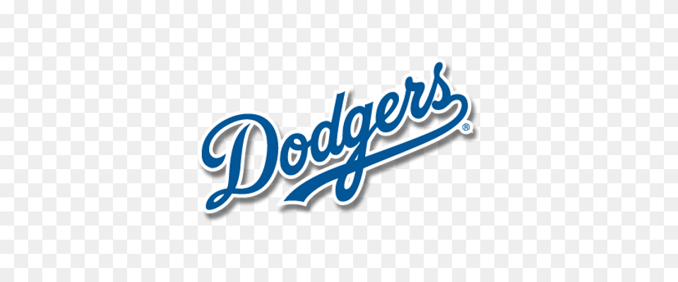 Los Angeles Dodgers Text Logo Transparent, Dynamite, Weapon Free Png Download