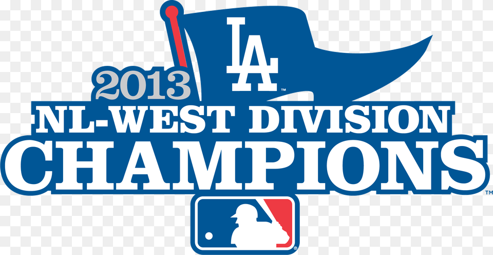 Los Angeles Dodgers Transparent Image Dodgers Nl West Division Champs, Clothing, Hat, People, Person Free Png Download