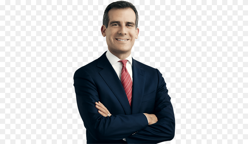 Los Angeles Eric Garcetti, Accessories, Suit, Tie, Formal Wear Free Png Download